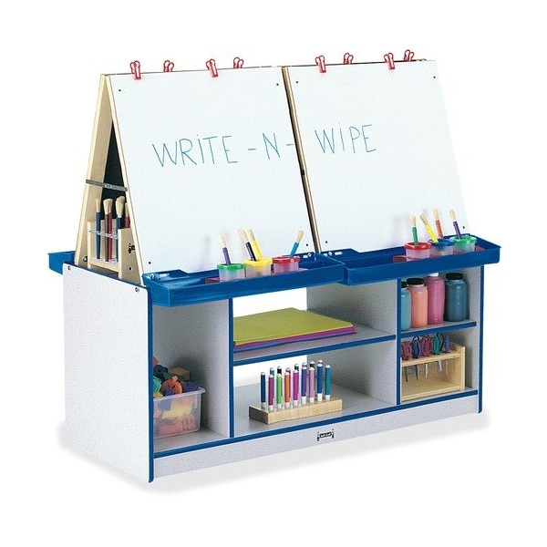 Jonti-Craft CENTER, ART, 4-STATION, BLUE JNT0294JCWW003 - main
